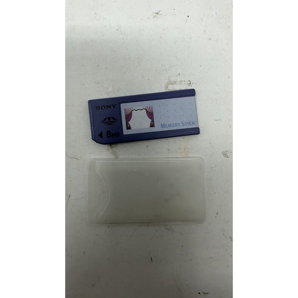 Genuine Sony Memory Stick 8MB MEGABYTE MSA-8A Camera Memory Card